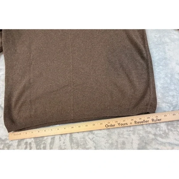 Banana Republic Sweater Men's XL Brown Cotton Cashmere Preppy Casual